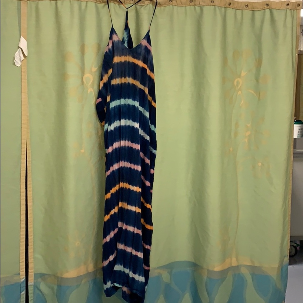 Lovestich tie dyed maxi dress